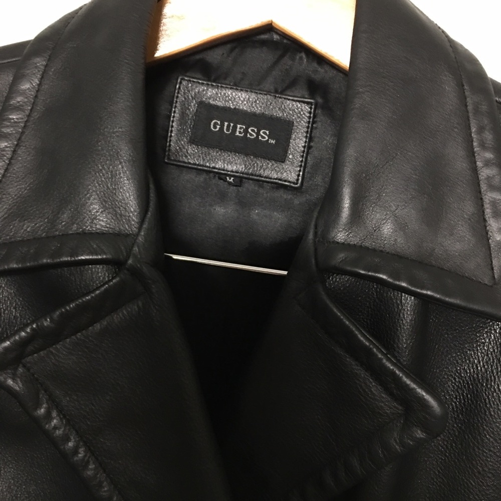 Guess Leather Jacket - Picture 2 of 3